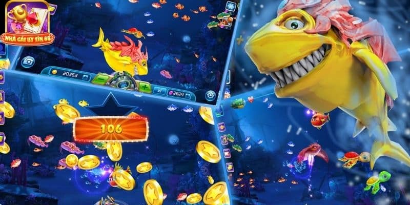 Chơi game bắn cá