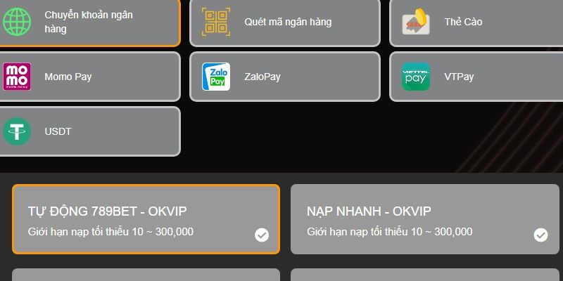 789Bet - Điểm Hẹn Hàng Đầu Của Các Tín Đồ Đam Mê Đỏ Đen 3 Hệ thống phương thức giao dịch tại nhà cái