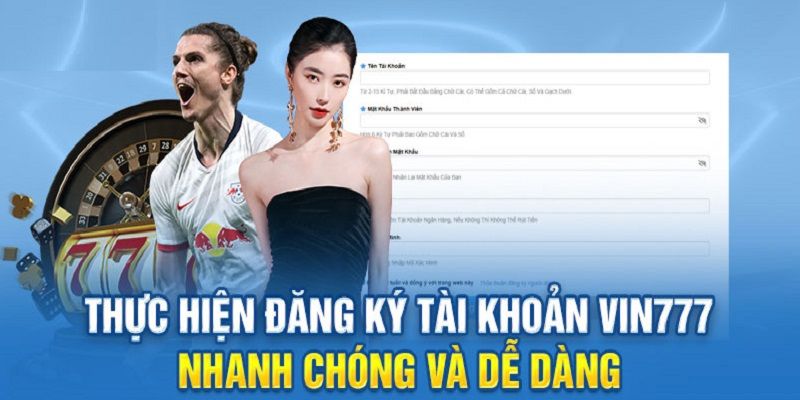 Các bước tham gia đặt cược tại Vin777 Các bước tham gia đặt cược tại Vin777