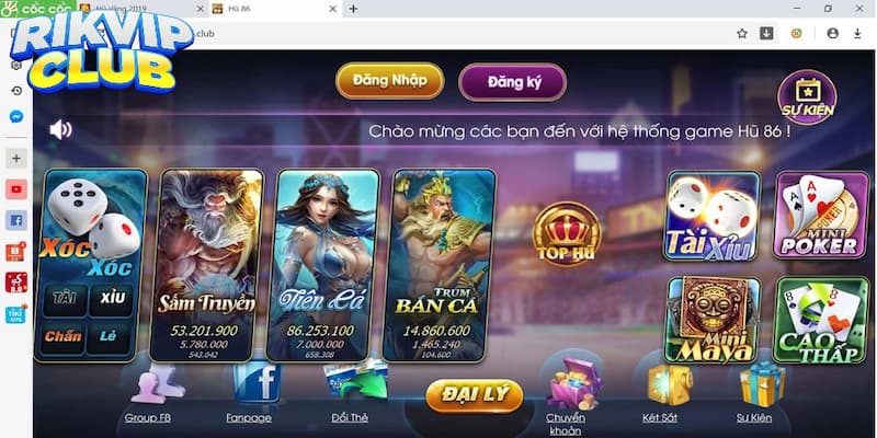 Giới thiệu hệ thống livestream Rikvip